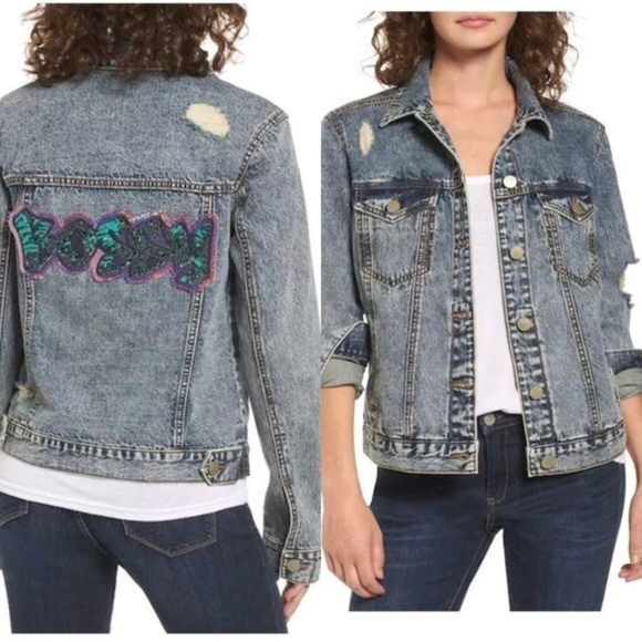 BP Distressed Bossy Jacket - Picture 1 of 6